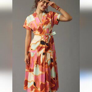 Hutch Multicolor Wrap Dress